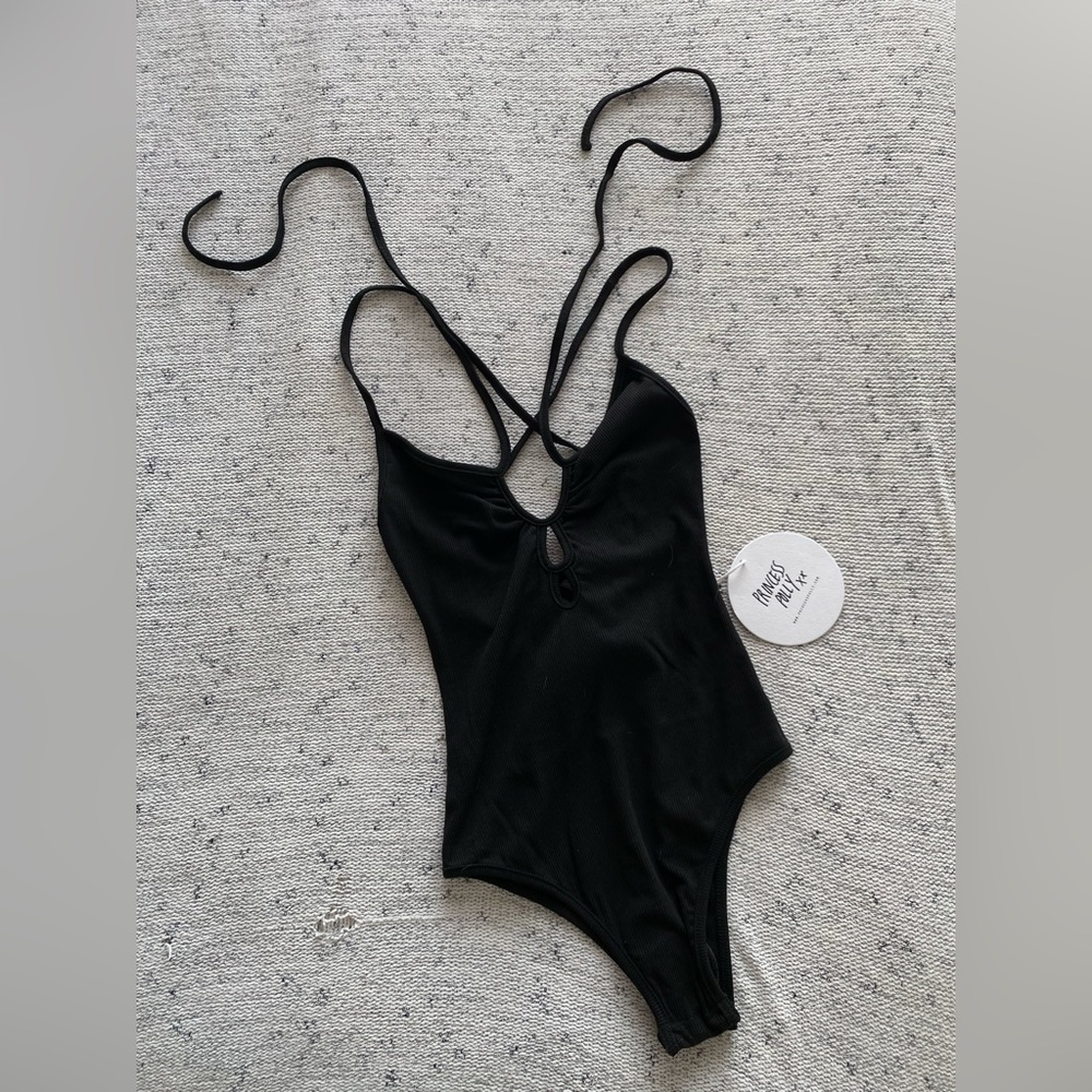 Renzo Body Suit Black Princess Polly